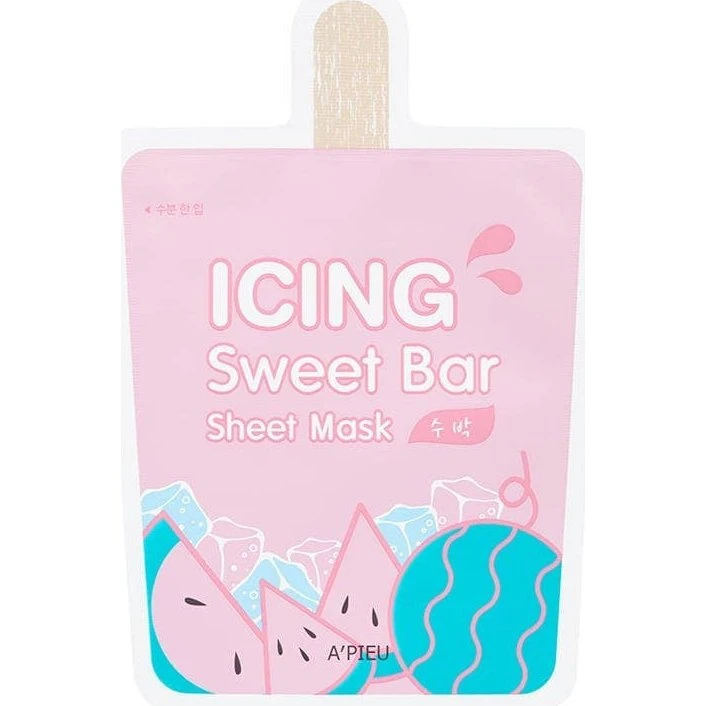 A'Pieu Icing Sweet Bar Vandmelon Sheet Mask, 21 g