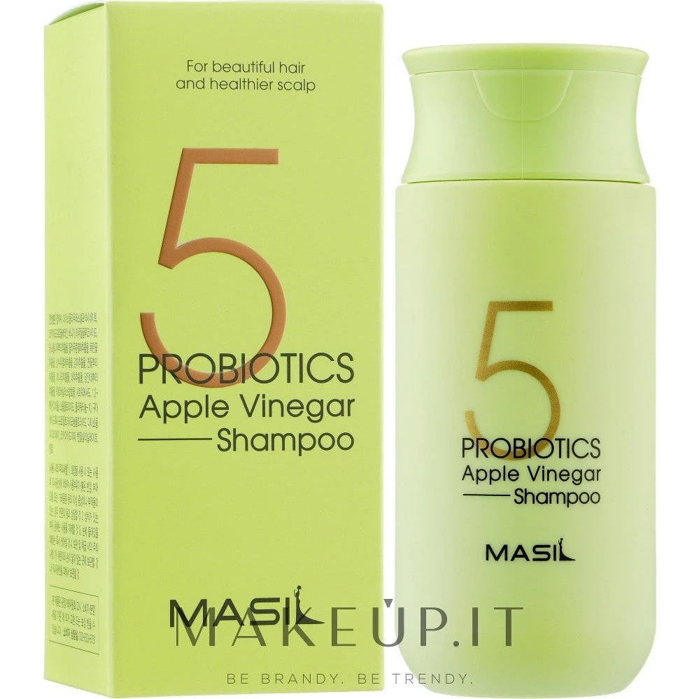 Masil Shampoo med æblecidereddike og 5 probiotika, 150 ml