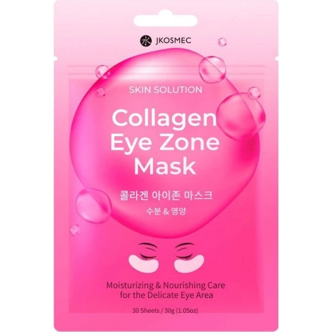 Jkosmec Skin Solution Collagen Patch til øjenområdet, 30 stk