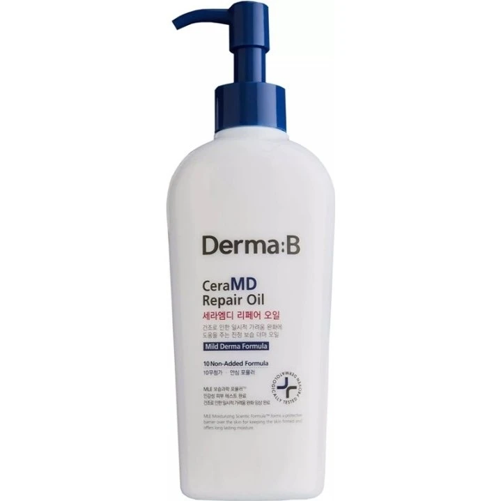 Derma:B CeraMD Regenerating Moisturizing and Soothing Body Oil 200ml
