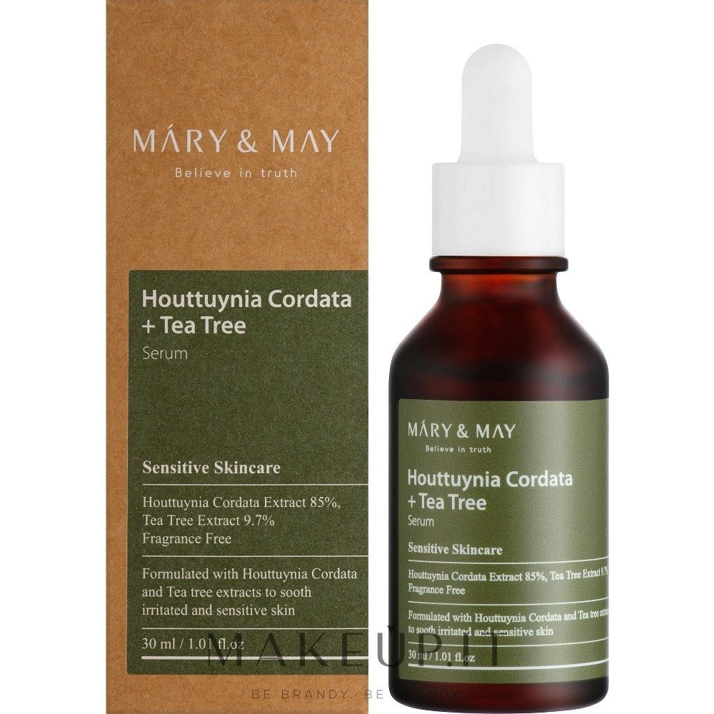 Mary & May Houttuynia Cordata + Tea Tree Serum, 30 ml