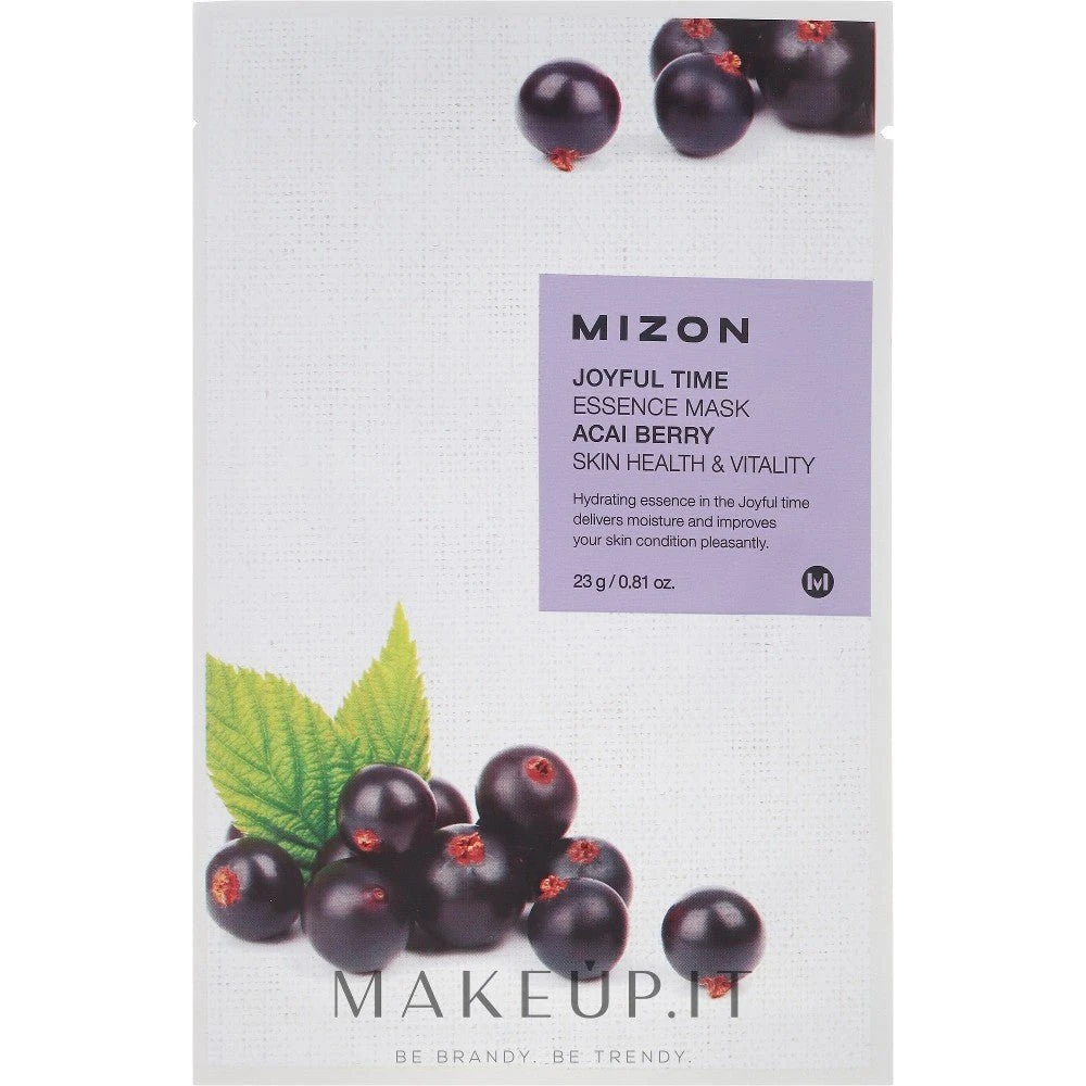 Mizon 3D Acai Berry Essence Mask - 23 g