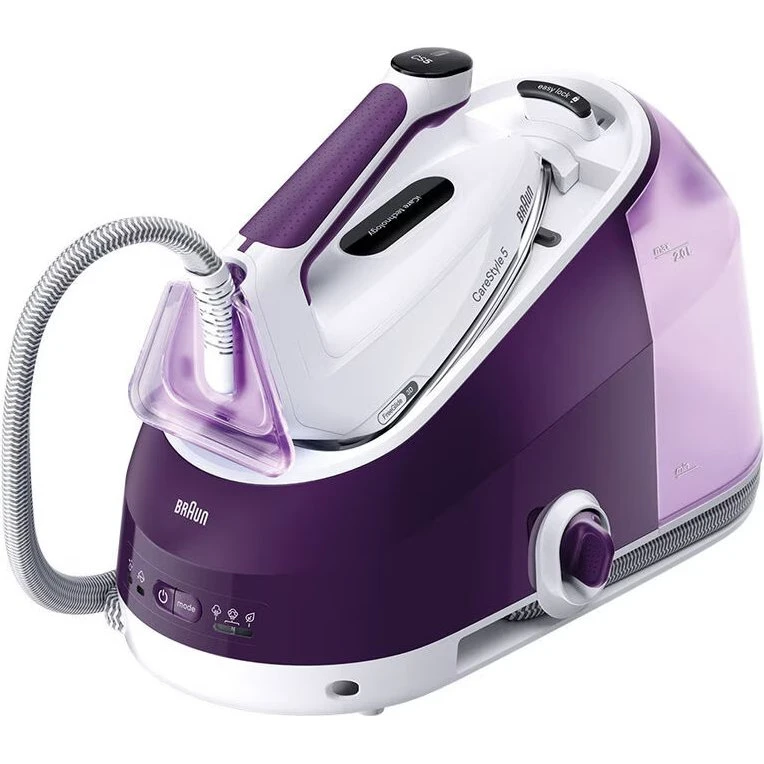 Braun CareStyle 5 IS5247VI Dampstation - 2400W, Violet/Hvid