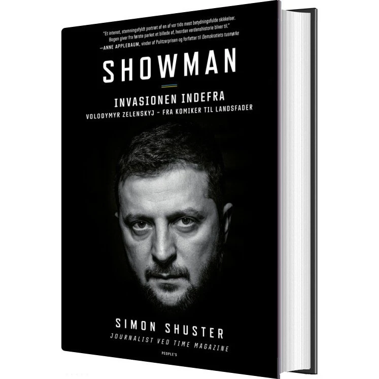 Showman: Invasionen indefra – Volodymyr Zelenskyj (hardcover)
