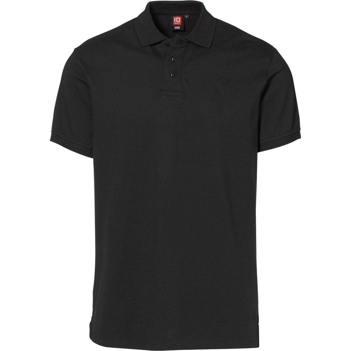 ID Piqué Polo Stretch Sort 3XL