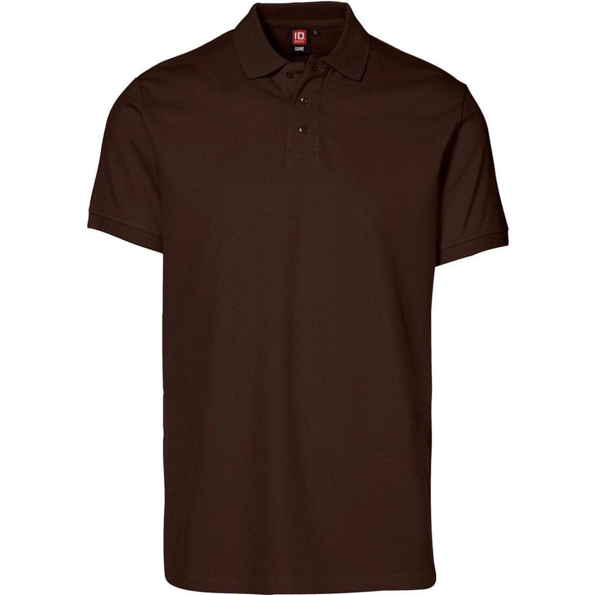 ID Piqué Polo Stretch Mocca