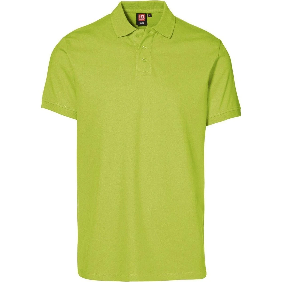 ID Piqué Polo Trøje Stretch Lime