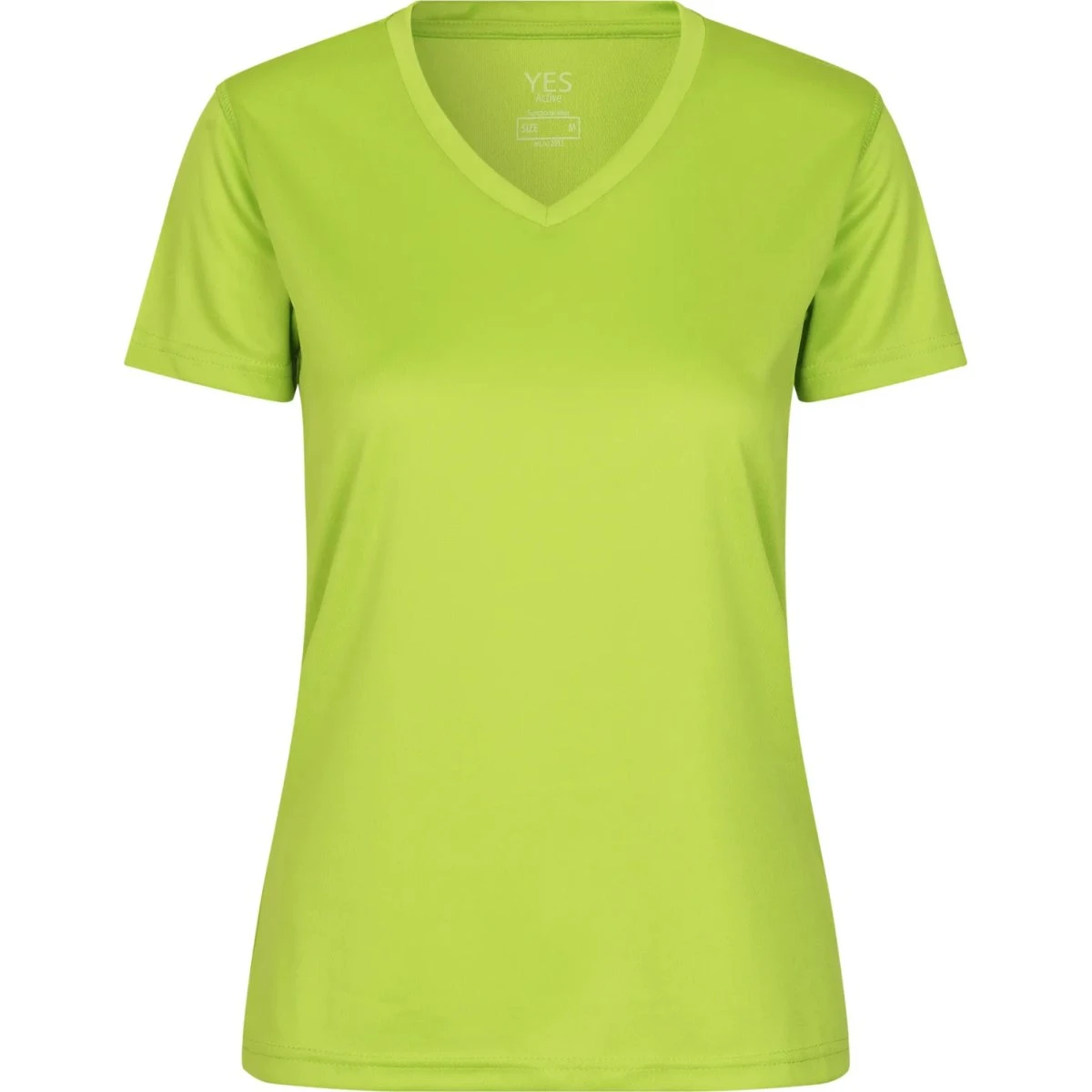 YES Active T-shirt Dame - Lime - S
