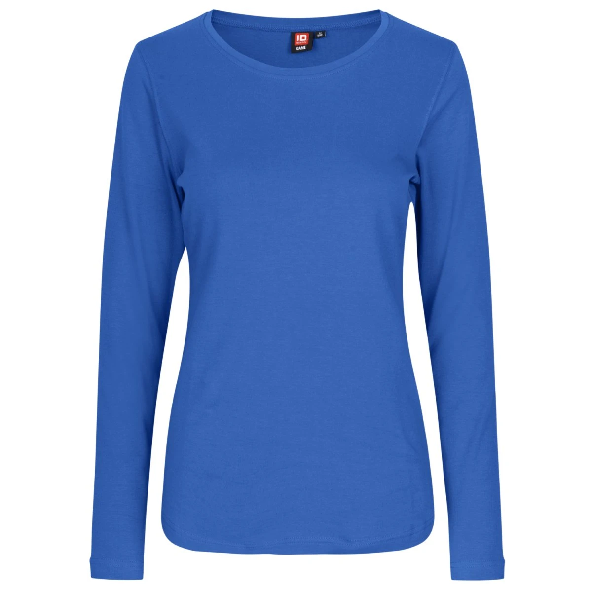 ID Interlock Dame Langærmet T-shirt - Azur - 3XL