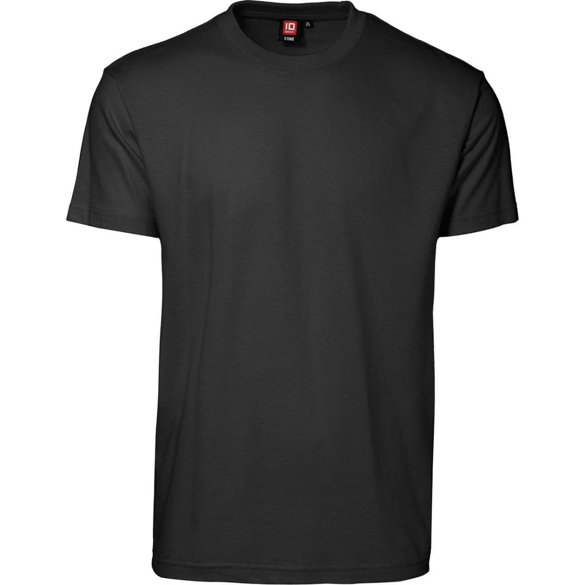 ID® T-Time T-shirt Rund hals Sort S