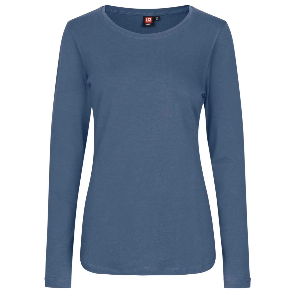 ID Interlock Dame Langærmet T-shirt - Indigo - L