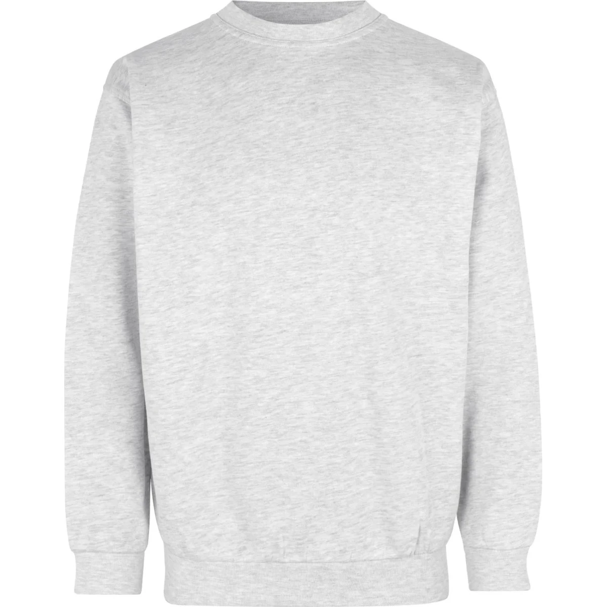 ID Klassisk Sweatshirt Unisex Snow Melange - 4XL