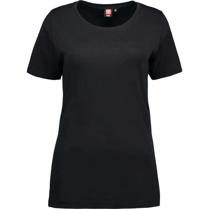 ID T-shirt Dame - Sort - 2XL