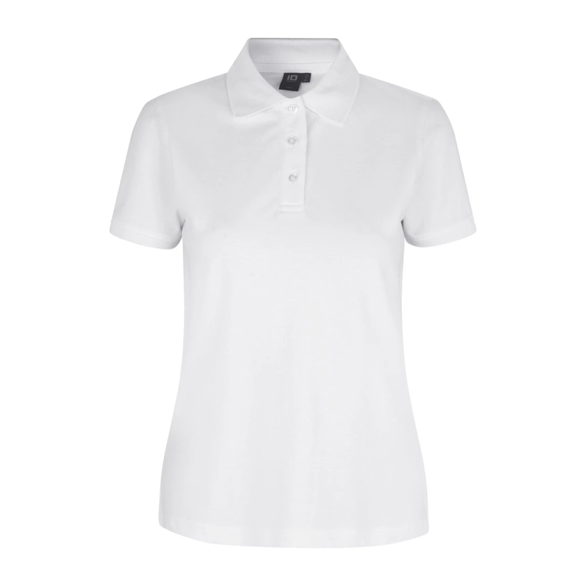 ID Dame Polo - Hvid - 4XL