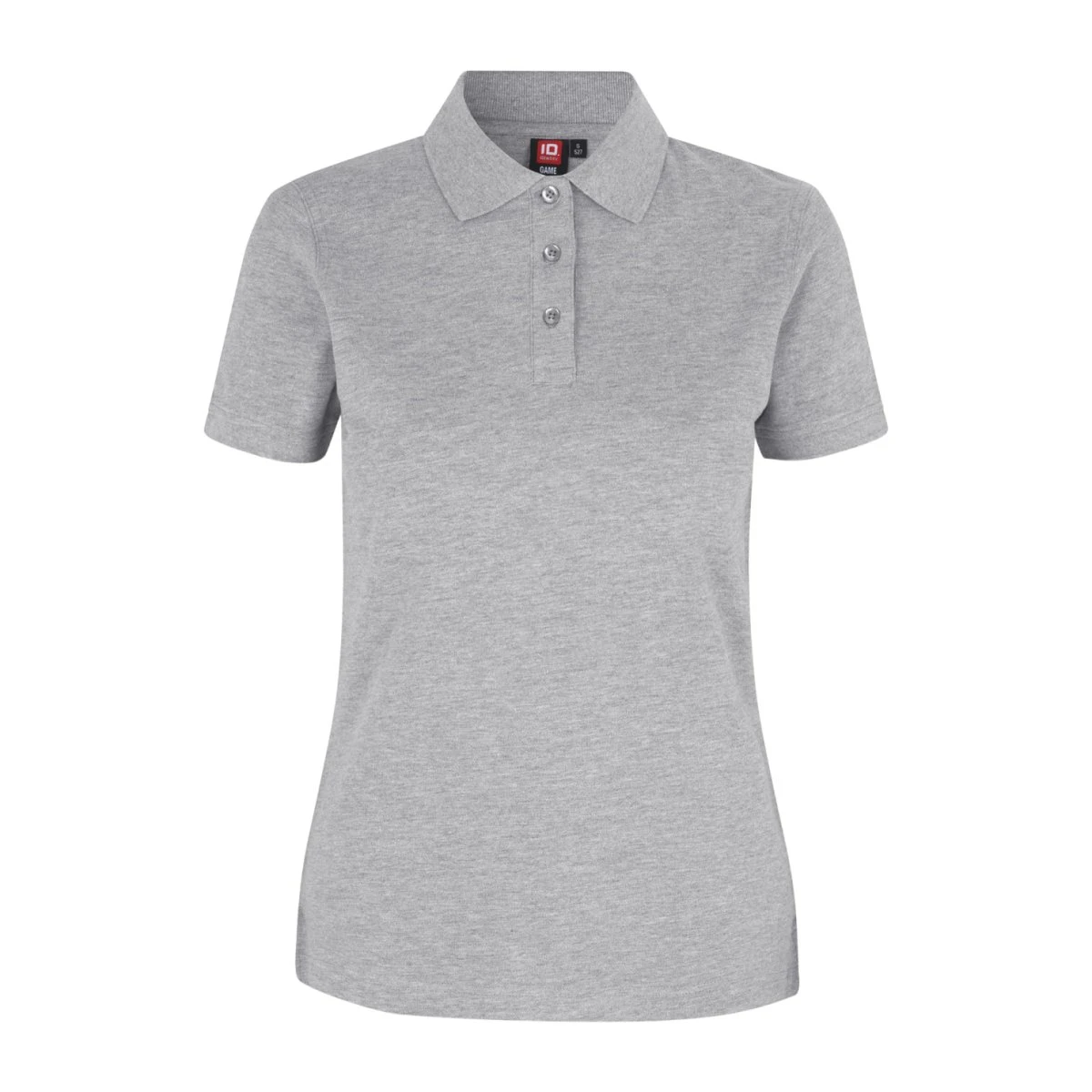 ID Dame Polo - Grå Melange - XL
