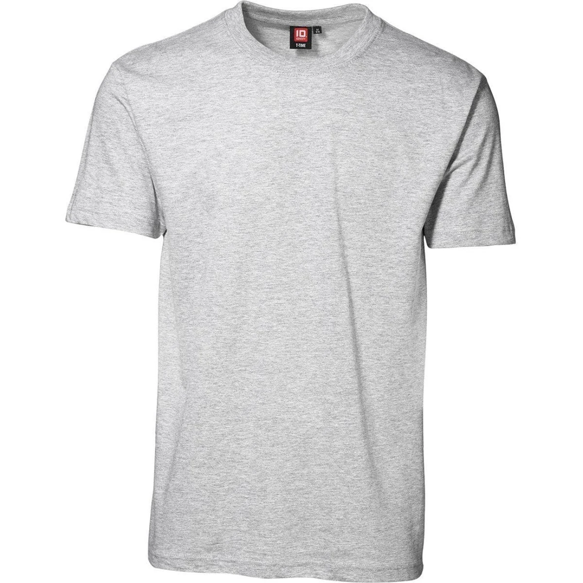 ID T-Time T-shirt Rund hals - Snow Melange - M