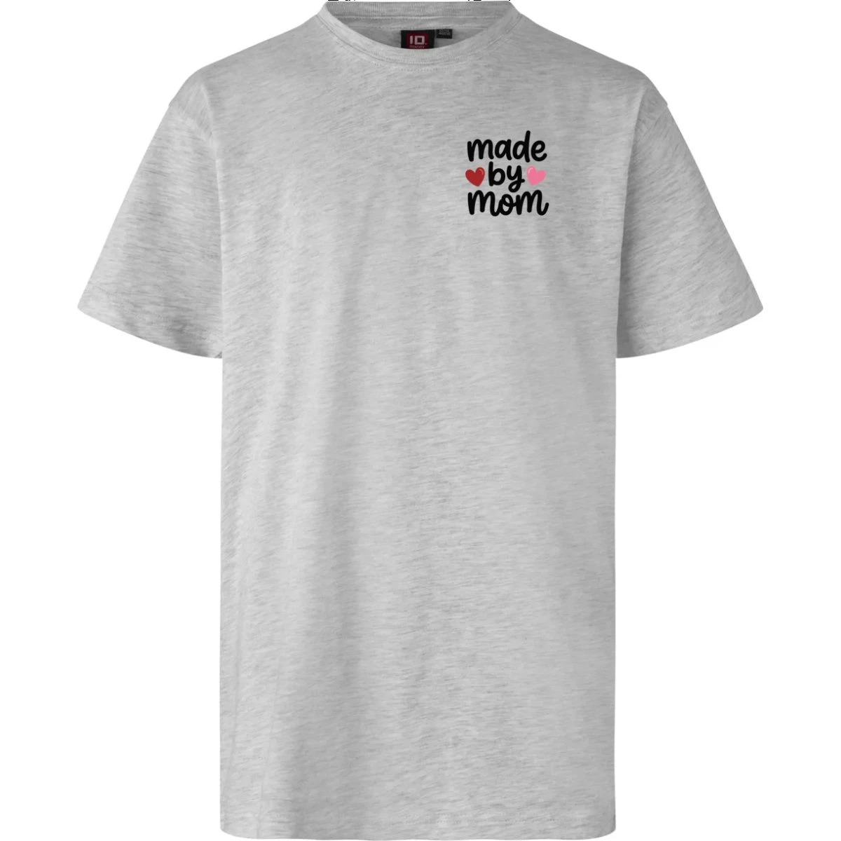Made By Mom T-shirt | Børn 12/14 år - Snow Melange