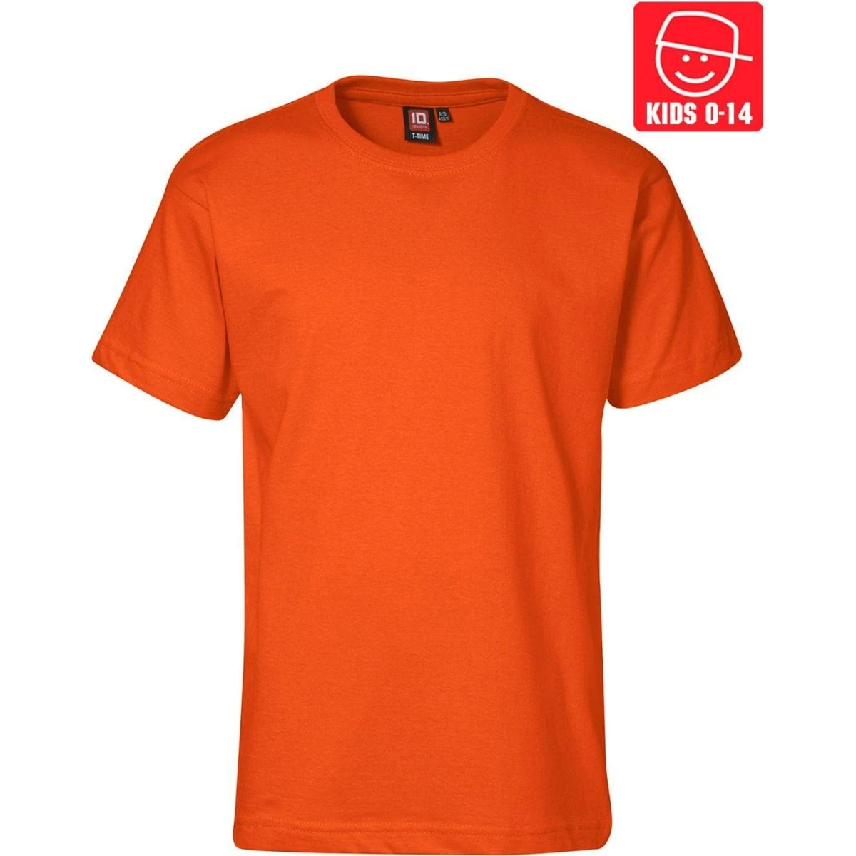 ID T-TIME T-shirt Dame Orange - Børn 4/6 år