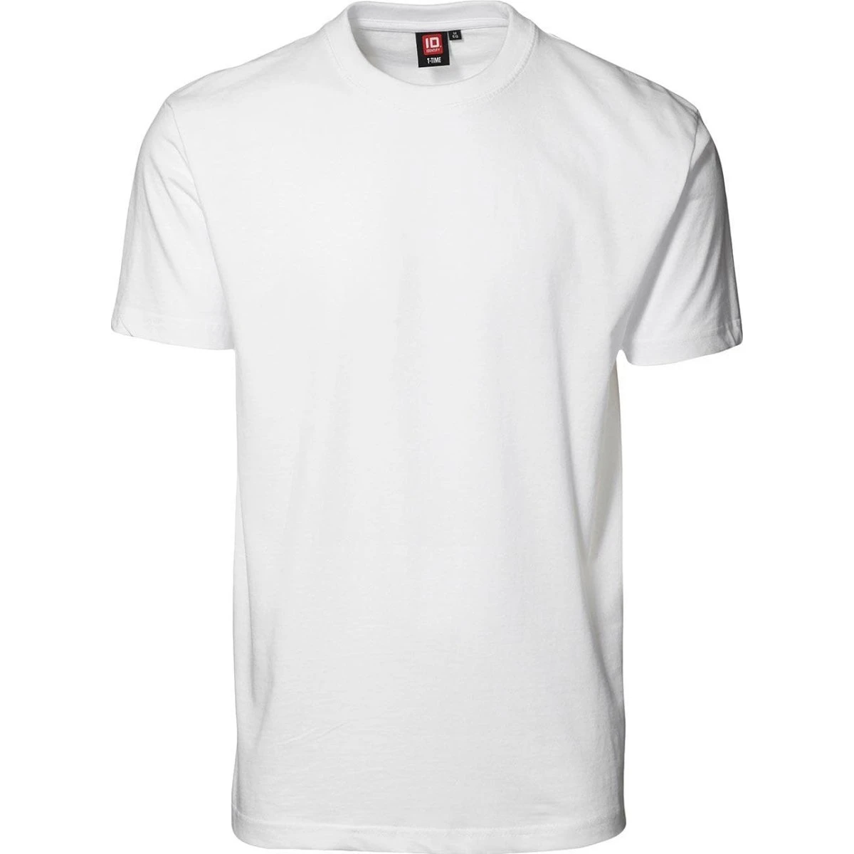 ID T-Time T-shirt Rund hals Hvid M