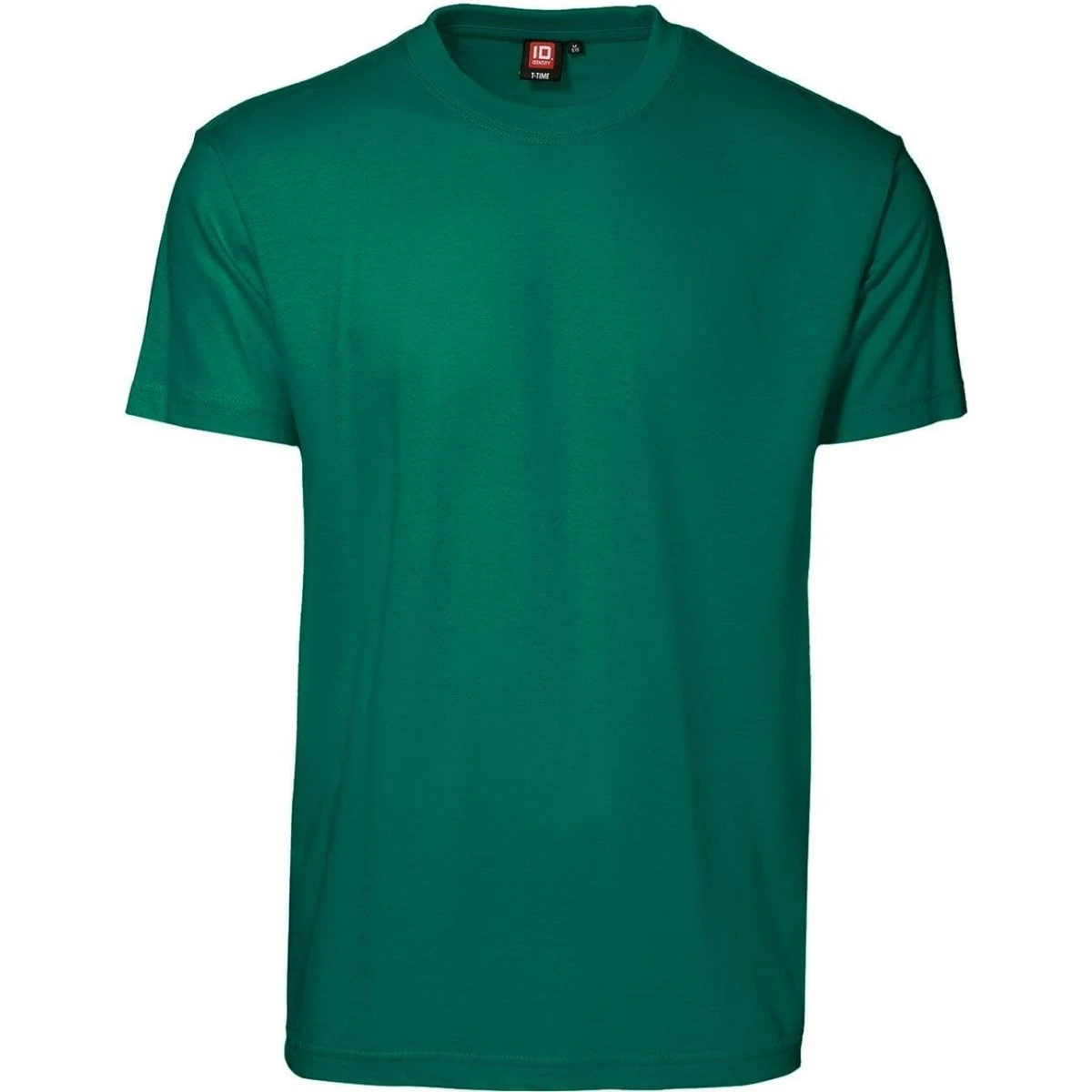 ID T-Time T-shirt Rund hals Grøn - L