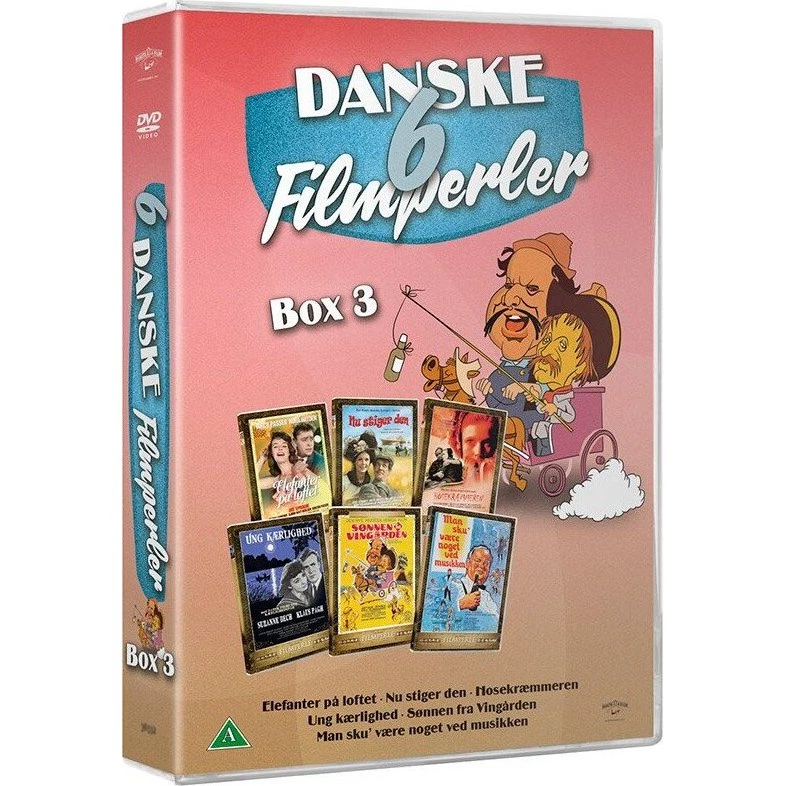 Danske Filmperler Box 3 - 6 DVD Bokssæt
