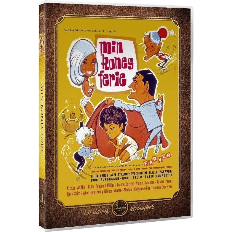 Min Kones Ferie - DVD - Dansk film med Ghita Nørby