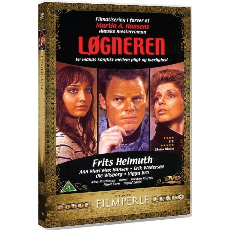 Løgneren - DVD - Dansk film med Frits Helmuth