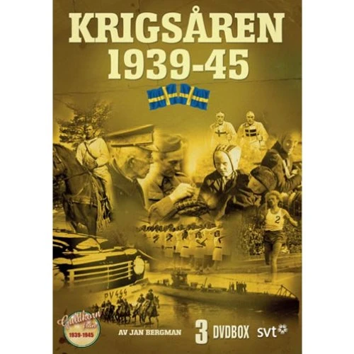 Krigsårene 1939-45 (3 DVD) - Jan Bergman