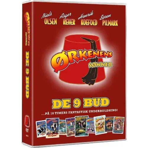 Ørkenens Sønner - De 9 Bud - DVD