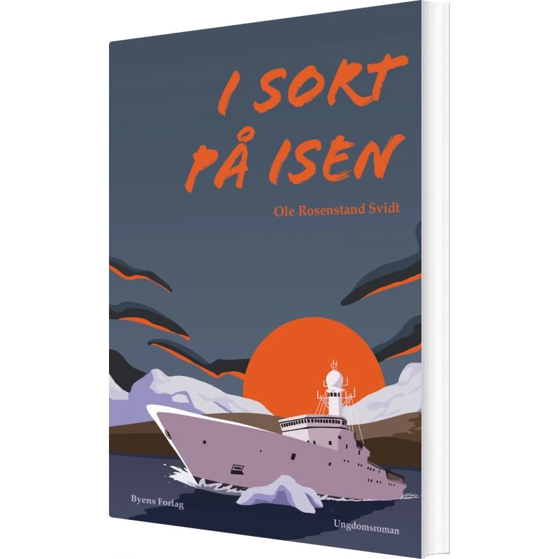 I sort på isen – Ungdomsbog af Ole Rosenstand Svidt