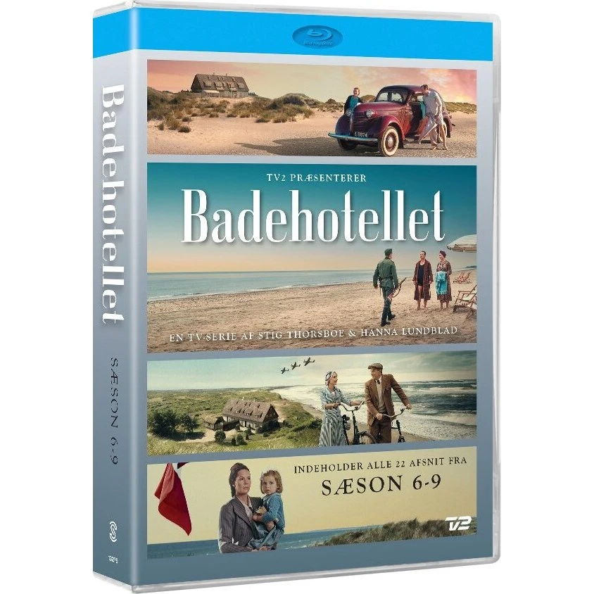 Badehotellet Sæson 6-9 - Blu-ray - 8 Discs