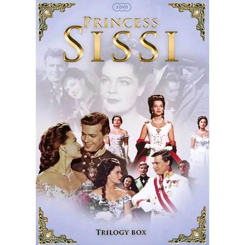 Prinsesse Sissi: Trilogi - 3 DVD (Restored Edition)