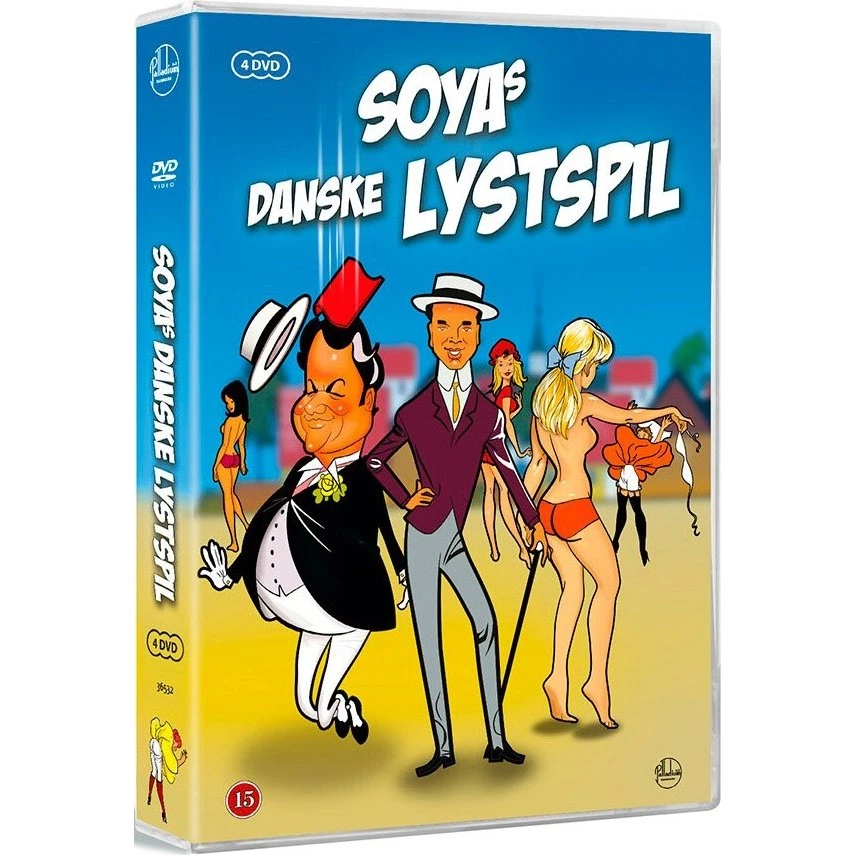 Soya's Danske Lystspil - DVD Box-sæt (4 Discs)
