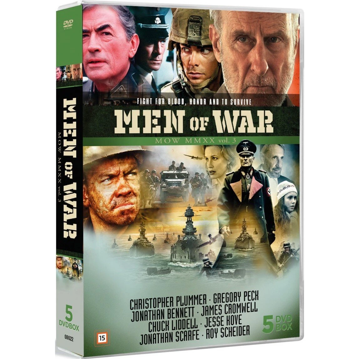 Men Of War Box 3 - 5 DVD-film i box-sæt
