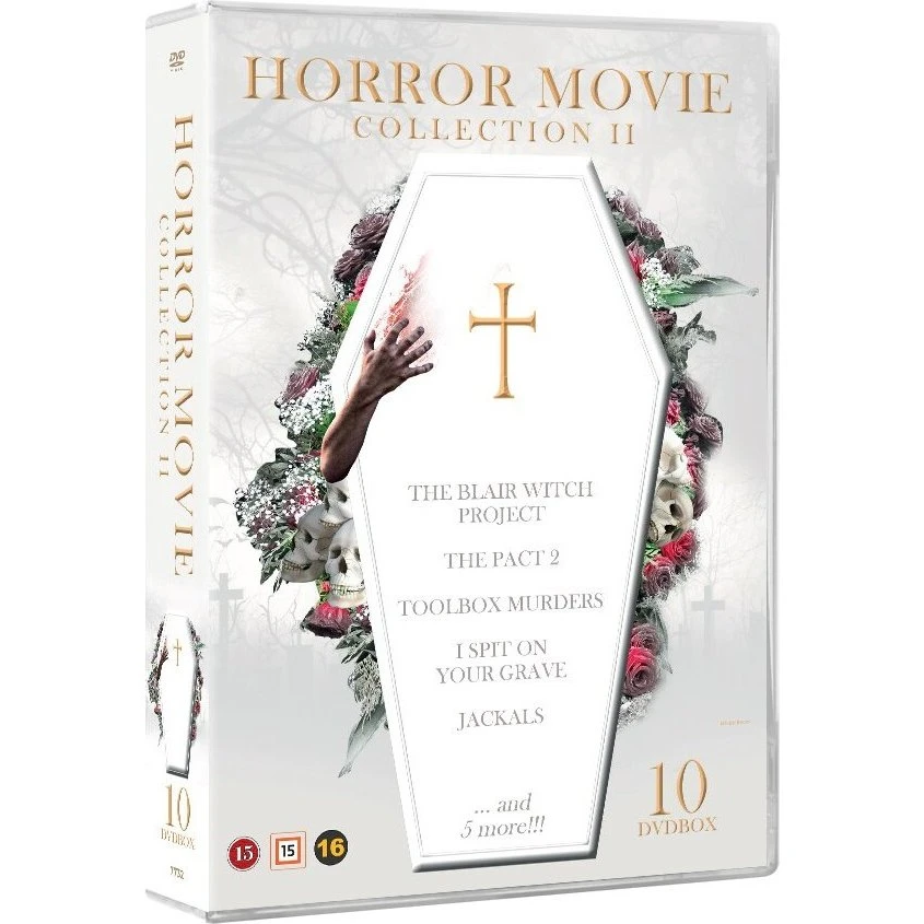 Horror Movie Collection Vol. 2 - 10 film på DVD