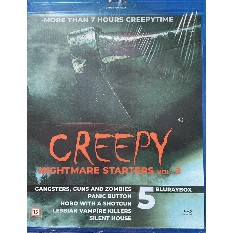 Creepy Nightmare Starters Vol. 3 - 5 Disc Blu-Ray Boxset