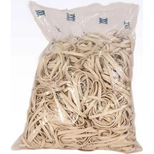 Elastikker Hvid 180x5mm - 1 kg (ca. 425 stk)