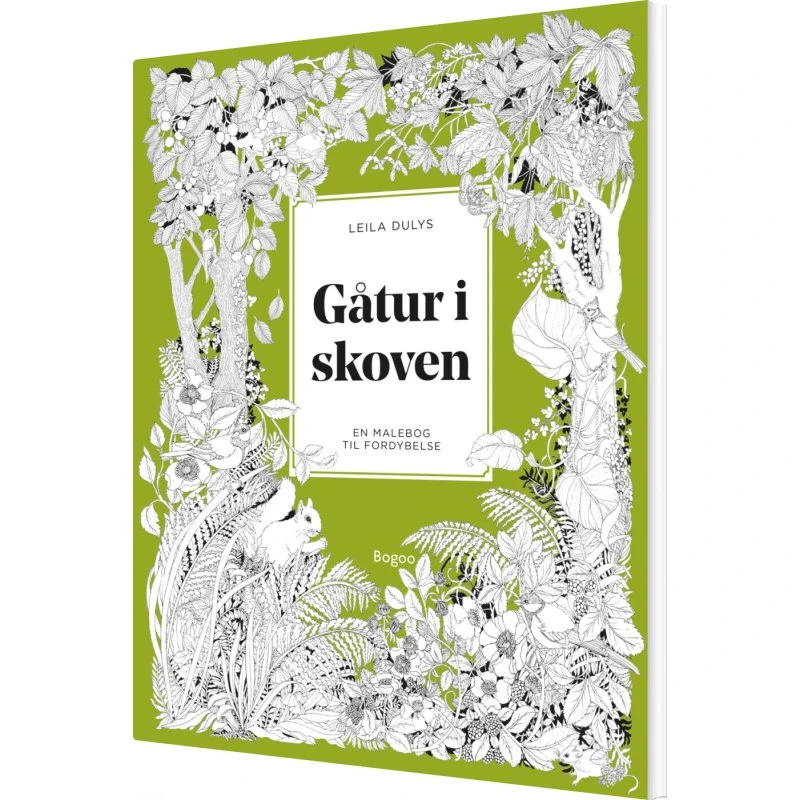 Leila Dulys: Gåtur i skoven – malebog