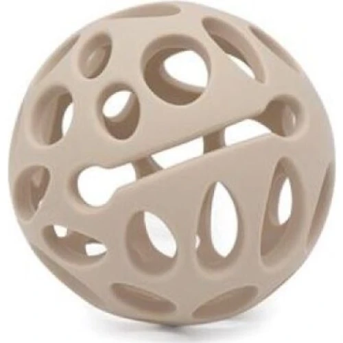 Magni Bidebold i LFGB-silikone med taktile overflader - Beige