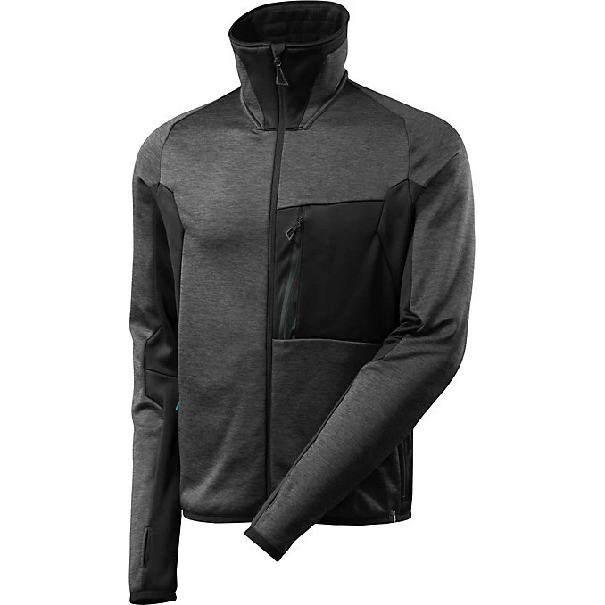 Mascot Advanced Fleecejakke - Mørk Antracit/Sort - 2XL