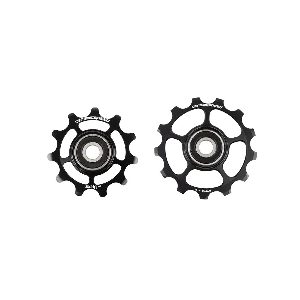 CeramicSpeed Pulleyhjul til Shimano GRX RX820 2x12 - Sort Coated