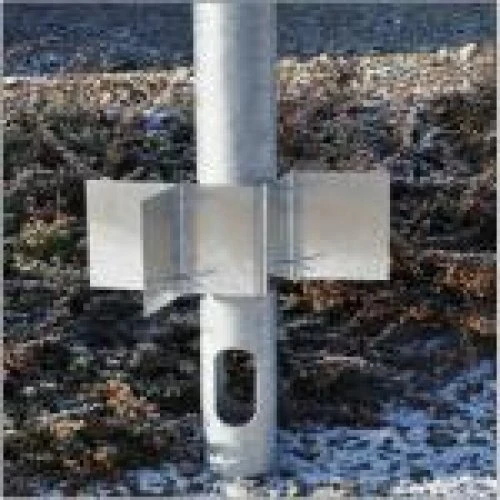 Vingefundament Ø 108-140 mm - Sæt med 2 stk. galva