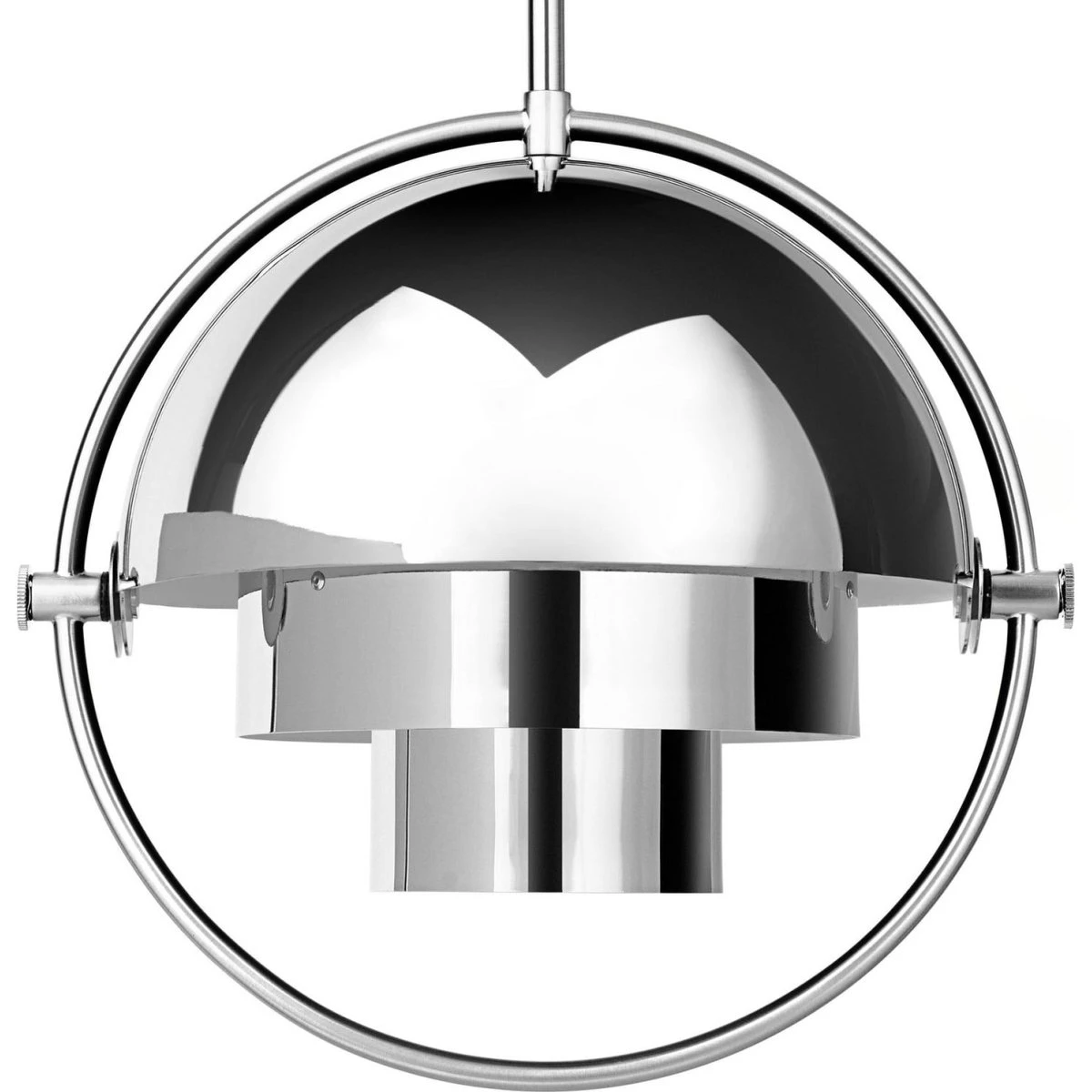Gubi Multi-Lite Pendellampe S All Chrome