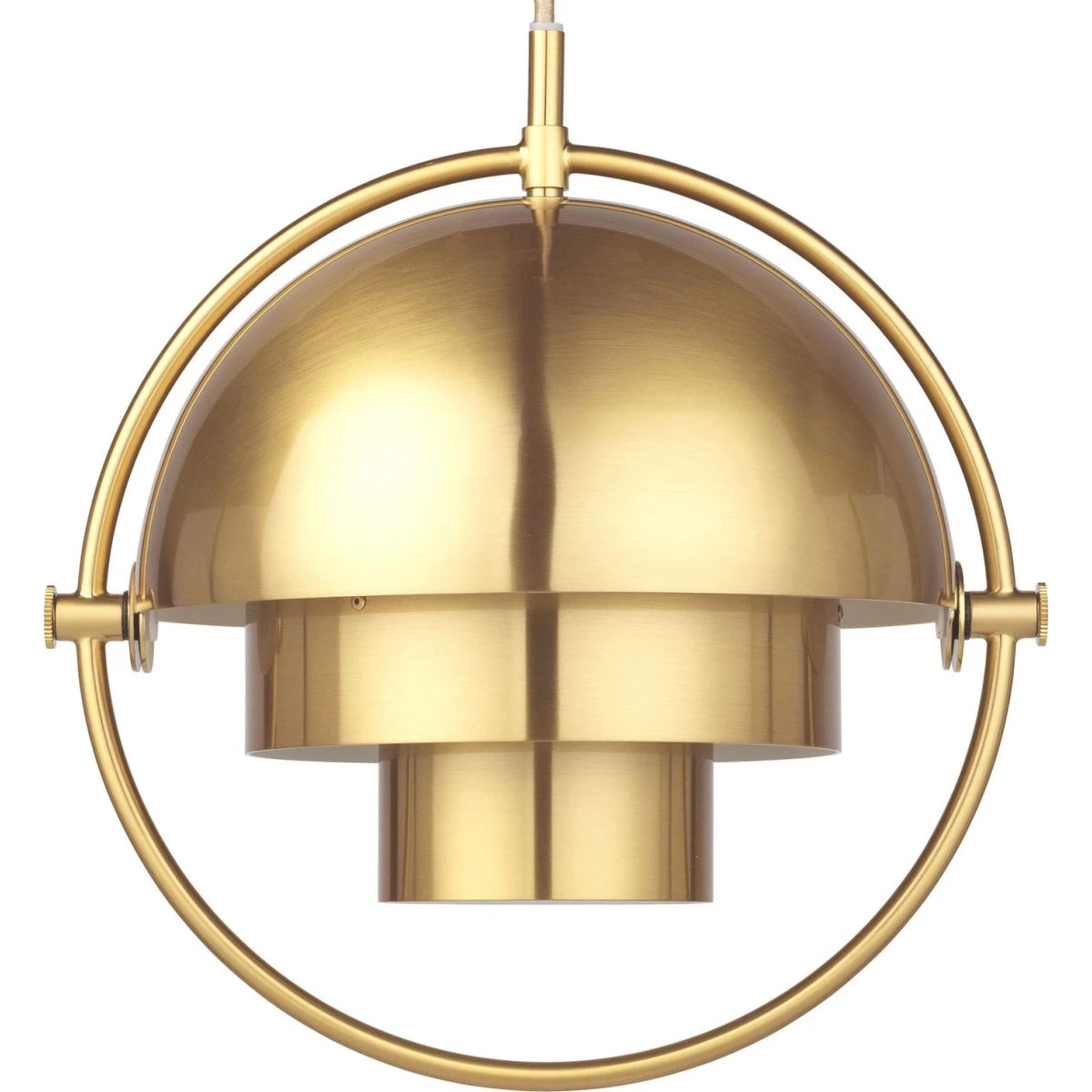 Gubi Multi-Lite Pendellampe S i Messing