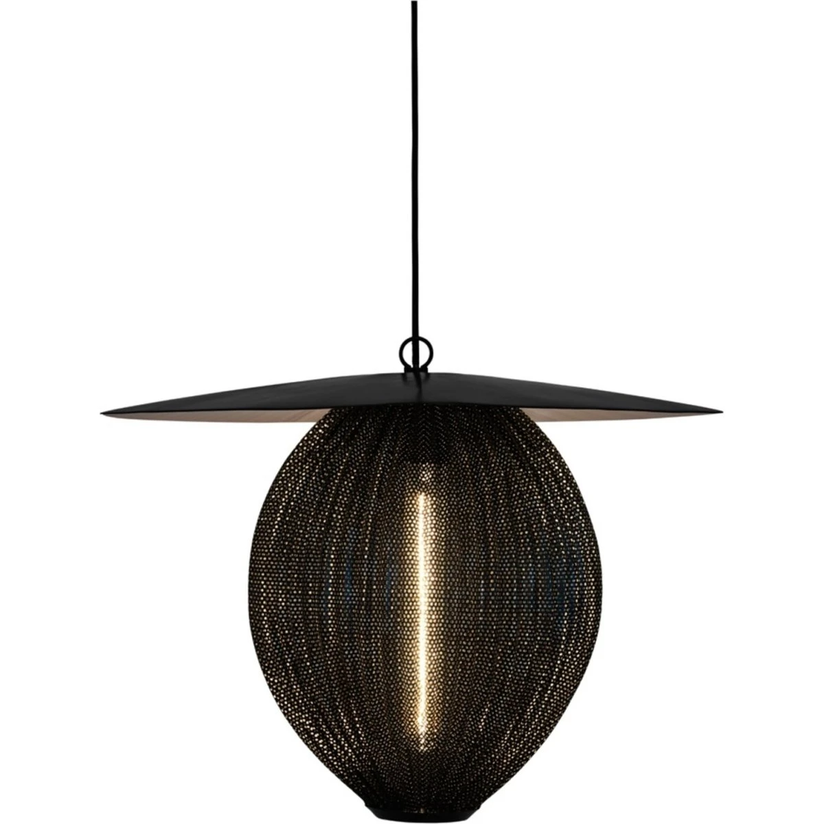 GUBI Satellite Pendel L Midnight Black