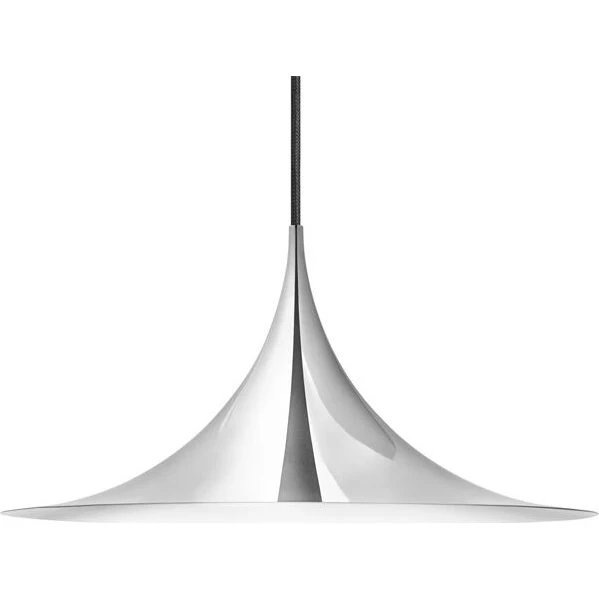 GUBI Semi Pendel Stor Krom Ø 60 cm