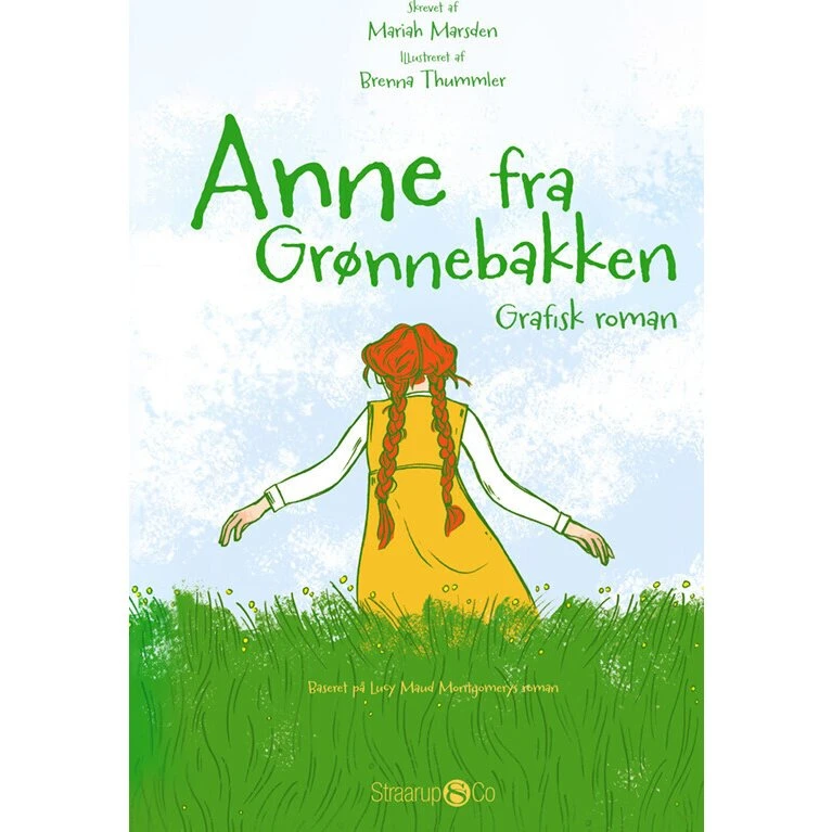 Anne fra Grønnebakken – illustreret grafisk roman (hardback)