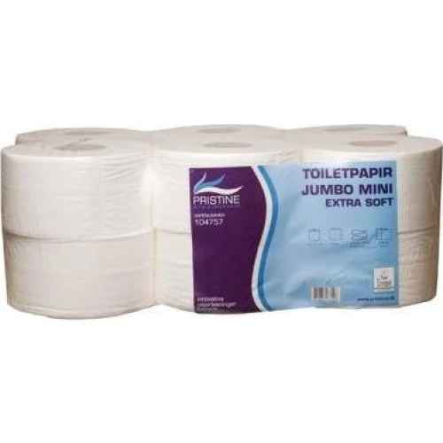 Pristine Jumbo Toiletpapir 2-lag 160m Extra Soft