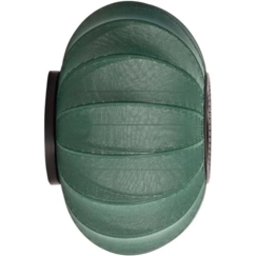 Made By Hand Knit-Wit Ø45 oval væg- og loftlampe, tweed grøn