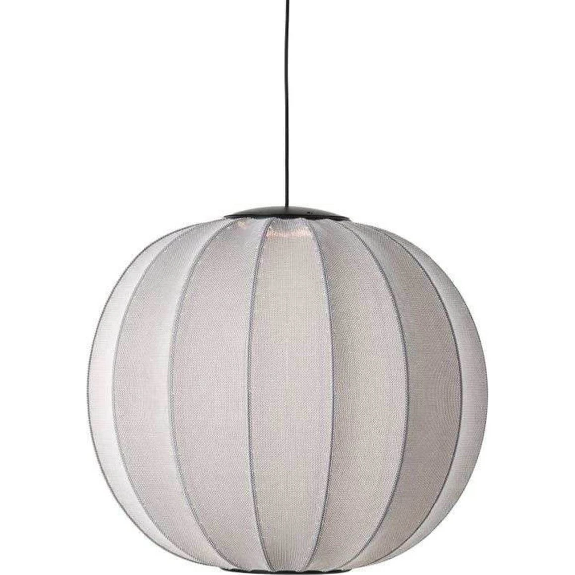 Made by Hand Knit-Wit 60 Round LED Pendel - Sølv